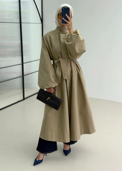 Trench Élégant à Ceinture