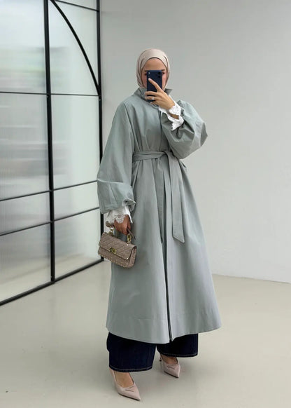 Trench Élégant à Ceinture